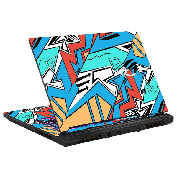 Asus Laptop Skin - Three Black Arrows Abstract