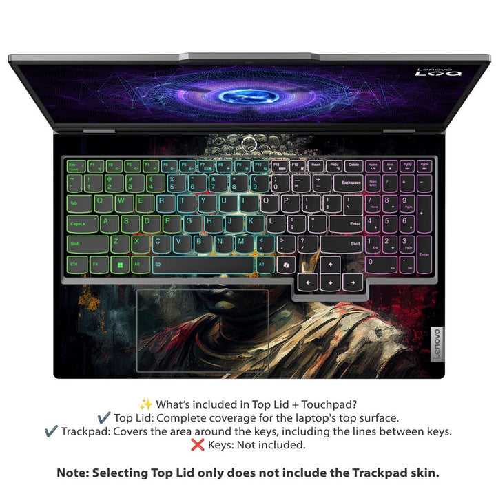 Laptop Skin - Buddha Enlightenment Art