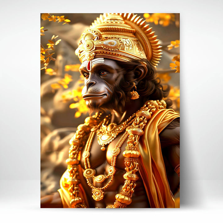 Metal Poster - Lord Hanuman LH01