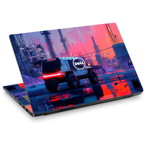 Dell Laptop Skin - Neon Dusk