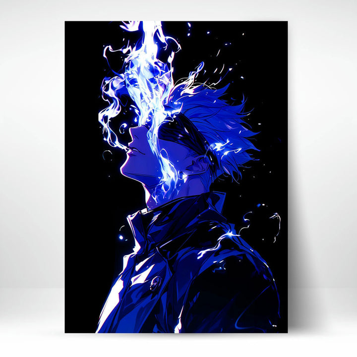 Metal Poster - Anime Satoru Gojo SG01