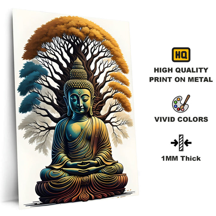 Metal Poster - Lord Buddha LB04