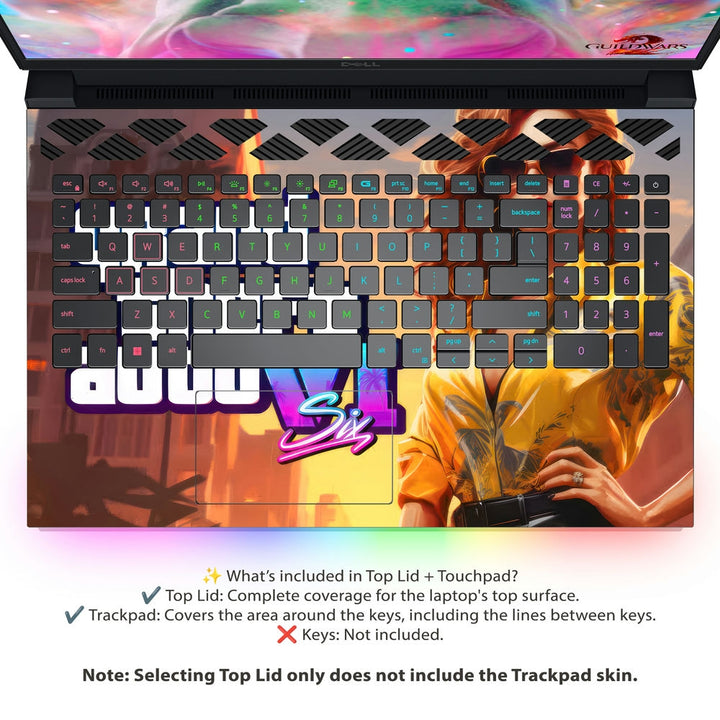 Dell Laptop Skin - GTA 6 Character Style