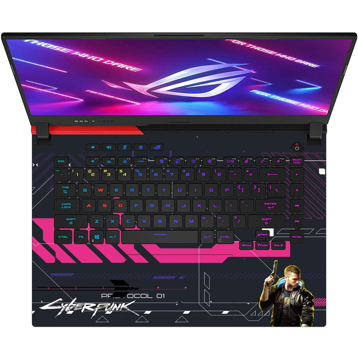 Asus Laptop Skin - Cyberpunk Data Drift