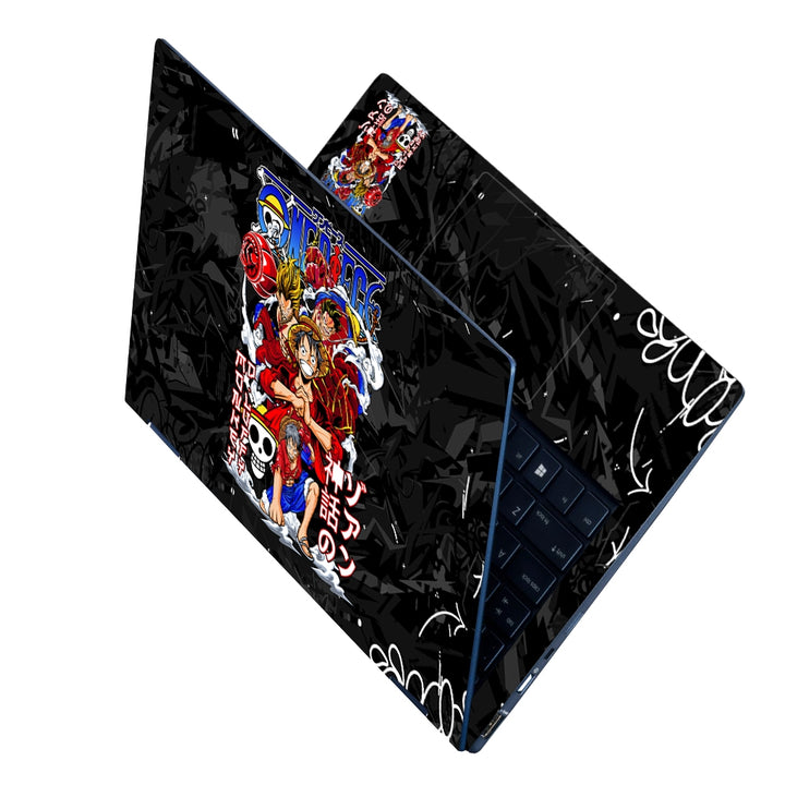 Laptop Skin - One Piece Anime Action DS4