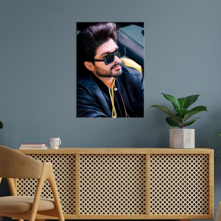 Metal Poster - Allu Arjun AA02