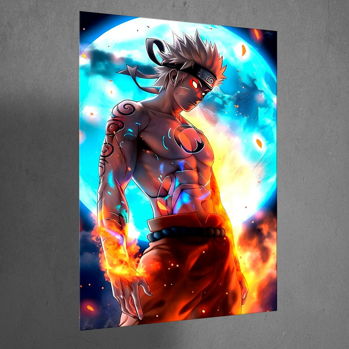 Metal Poster - Anime Naruto Uzumaki NU06