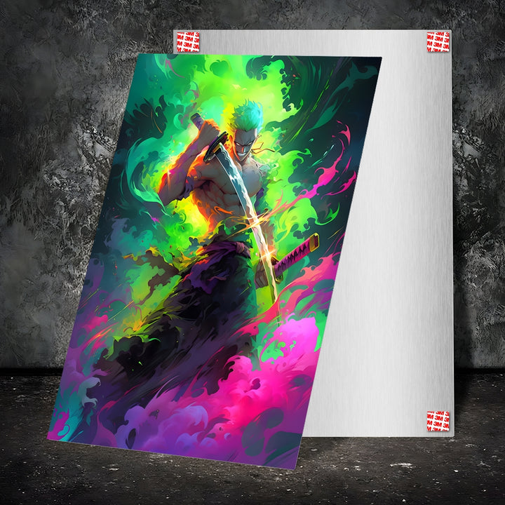 Metal Poster - Anime One Piece Zoro OP72