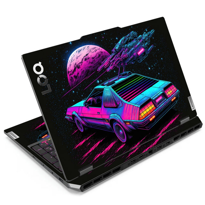 Laptop Skin - Retro Futuristic Ride