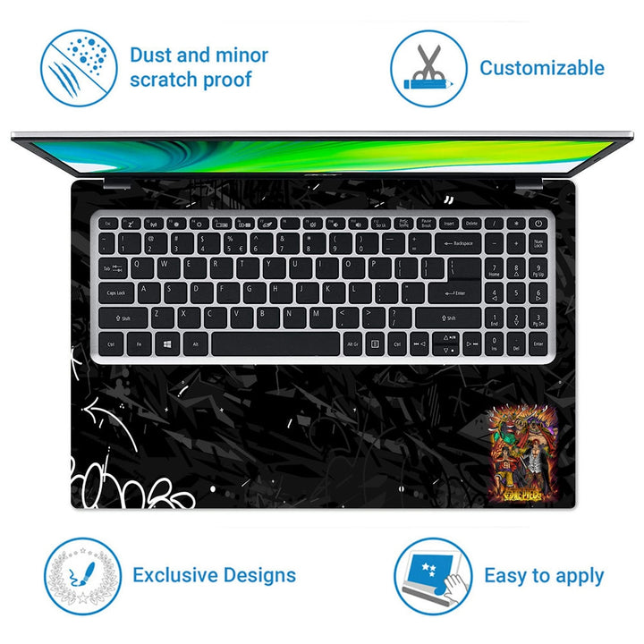 Laptop Skin - One Piece Anime Legendary DS31