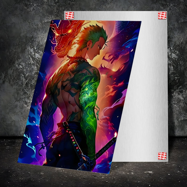 Metal Poster - One Piece Roronoa Zoro OP38