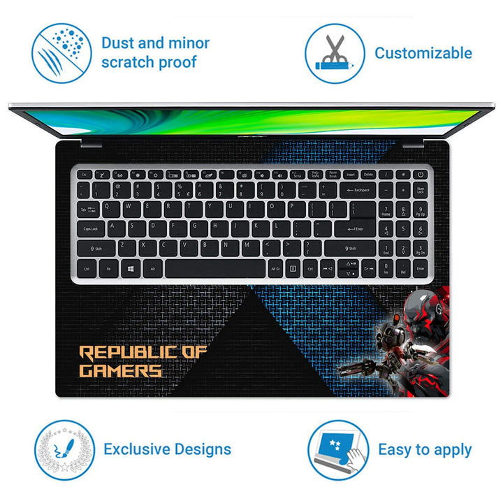 Laptop Skin - ROG Action Packed