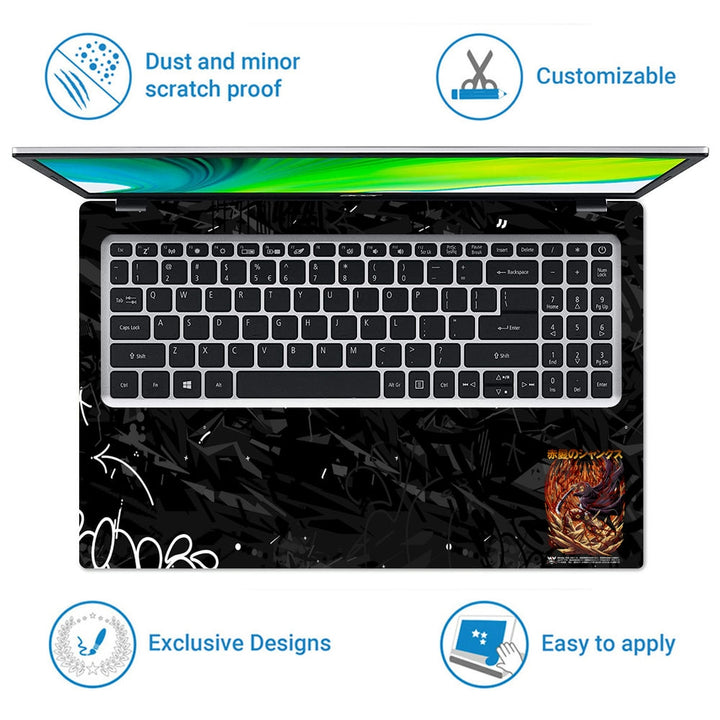 Laptop Skin - One Piece Anime Legendary DS47