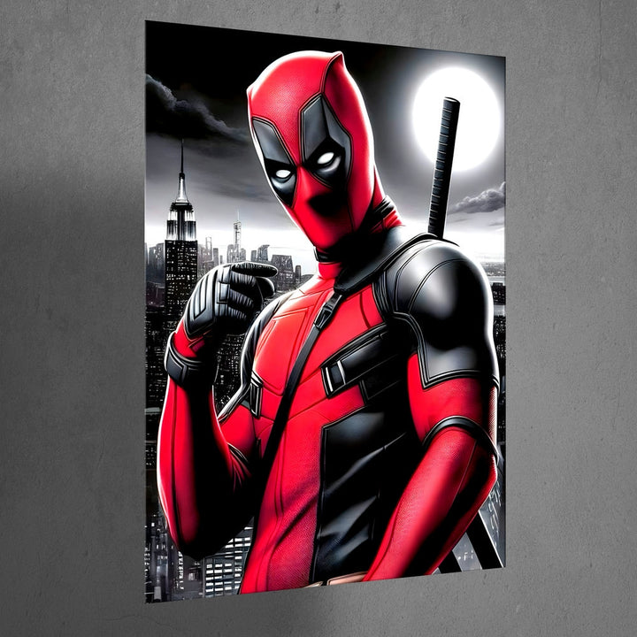 Metal Poster - Superhero Deadpool DP07