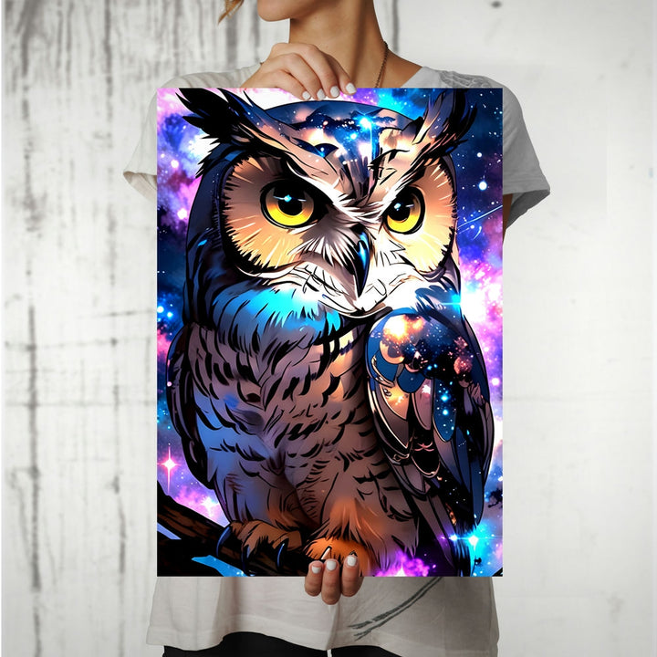 Metal Poster - Wildlife Owl WO05