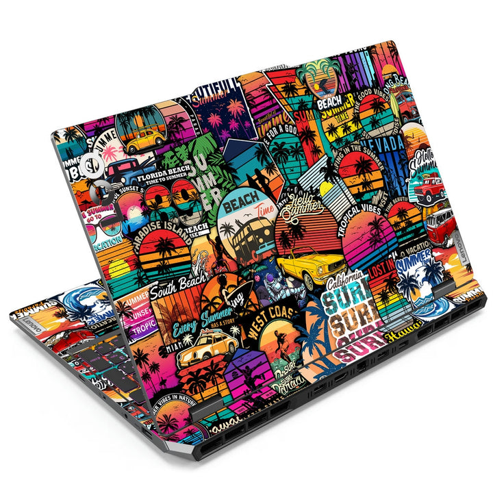 Lenovo LOQ Laptop Skin - Beach Time Sticker Bomb