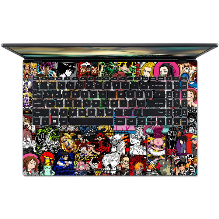 Acer Laptop Skin - Anime Siper Sticker Bomb