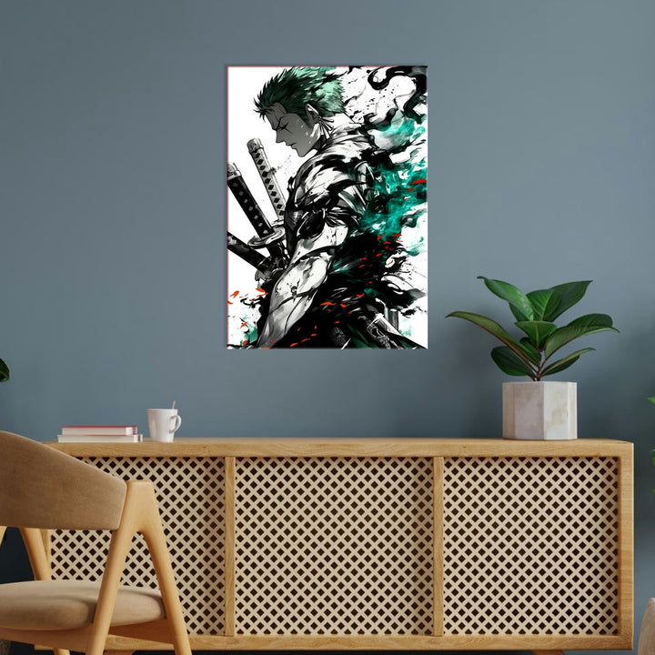 Metal Poster - One Piece Roronoa Zoro OP43