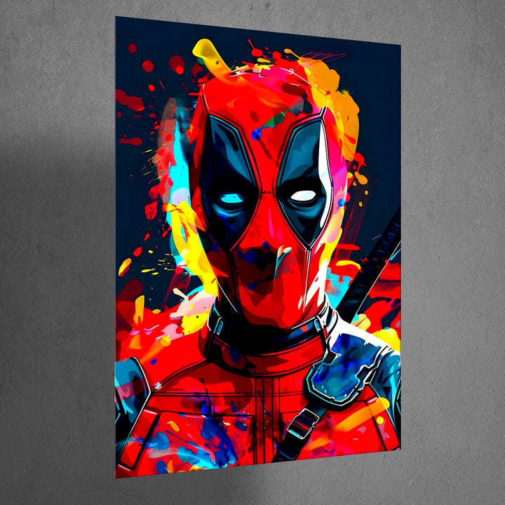 Metal Poster - Superhero Deadpool DP06