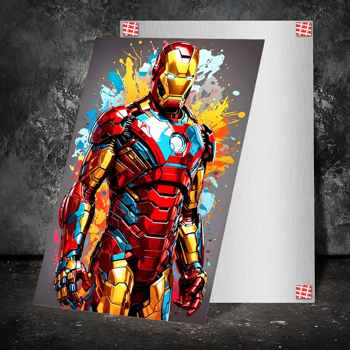 Metal Poster - Superhero Iron Man IM05