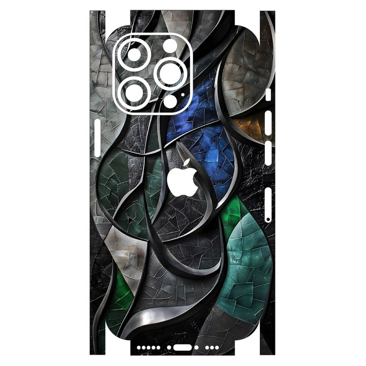 Apple iPhone Skin Wrap - Mosaic Highlighter