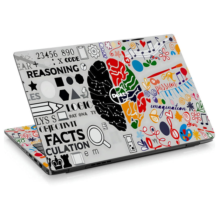 Dell Laptop Skin - brain reasoning