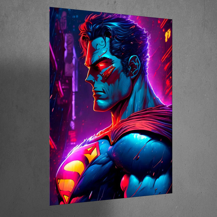 Metal Poster - Superhero Superman SUP02