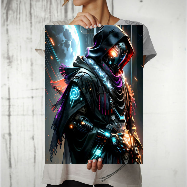 Metal Poster - Superhero Metal Suit