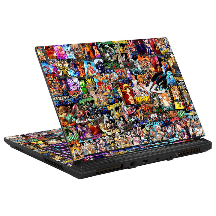 Asus Laptop Skin - Anime One Piece Sticker Bomb DS1