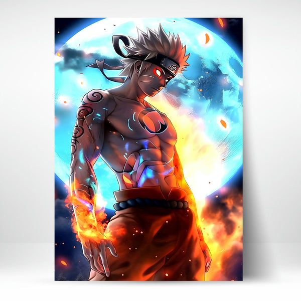 Metal Poster - Anime Naruto Uzumaki NU06