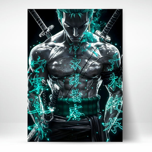 Metal Poster - One Piece Roronoa Zoro OP36