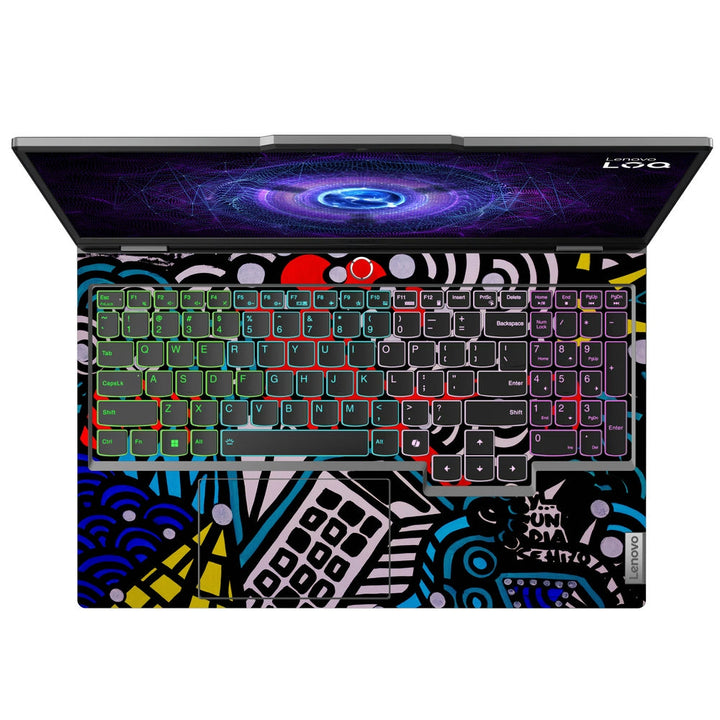 Lenovo LOQ Laptop Skin - Street Art Lines