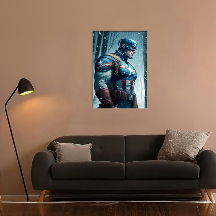 Metal Poster - Superhero Captain America CAP16