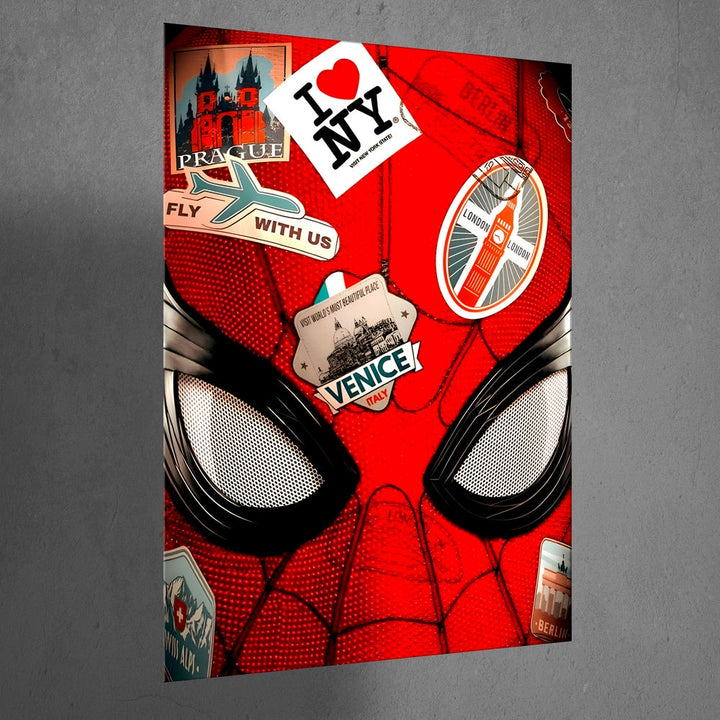 Metal Poster - Superhero Spiderman SM07