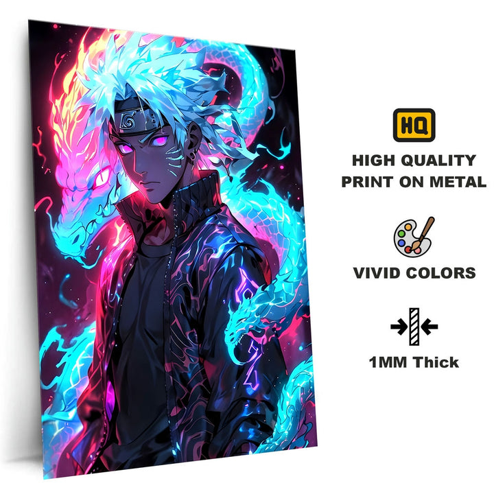 Metal Poster - Anime Kakashi Hatake KH15