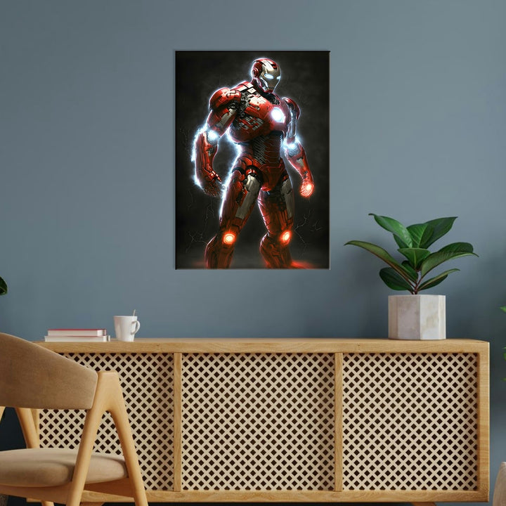 Metal Poster - Superhero Iron Man IM11