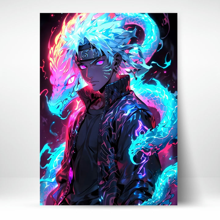 Metal Poster - Anime Kakashi Hatake KH15