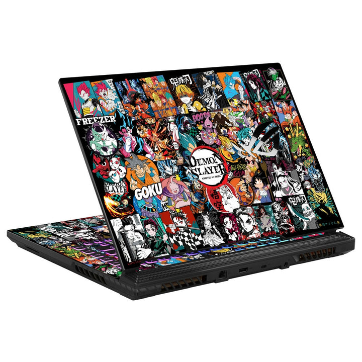 Asus Laptop Skin - Demon Slayer Collage