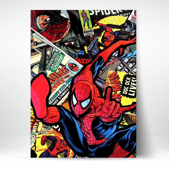 Metal Poster - Superhero Spiderman SM01