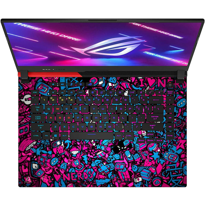 Asus Laptop Skin - I Love Nerd