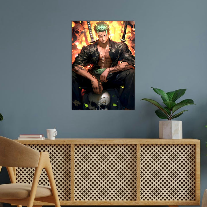 Metal Poster - One Piece Roronoa Zoro OP51