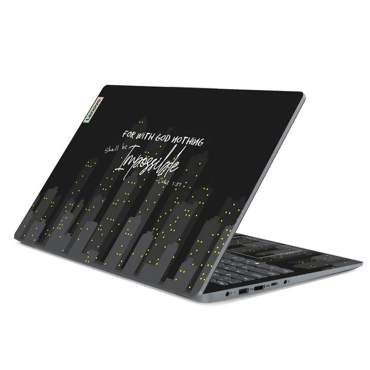 Lenovo Laptop Skin - With God Inspiration