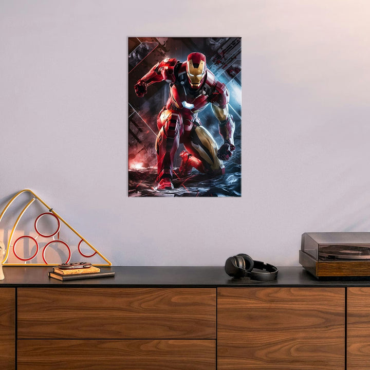 Metal Poster - Superhero Iron Man IM04