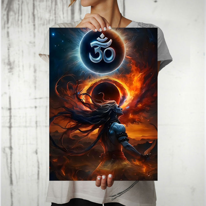 Metal Poster - Lord Shiva LS09