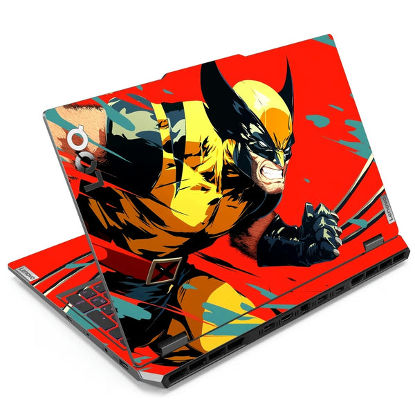 Laptop Skin - Wolverine Action Splash