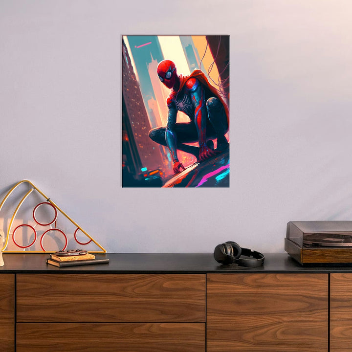 Metal Poster - Superhero Spiderman SM17