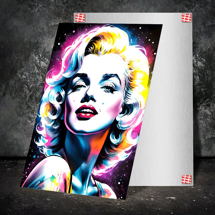 Metal Poster - Neon Monroe