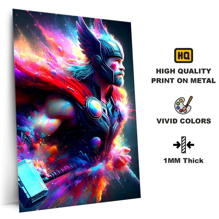 Metal Poster - Superhero Thor TH03