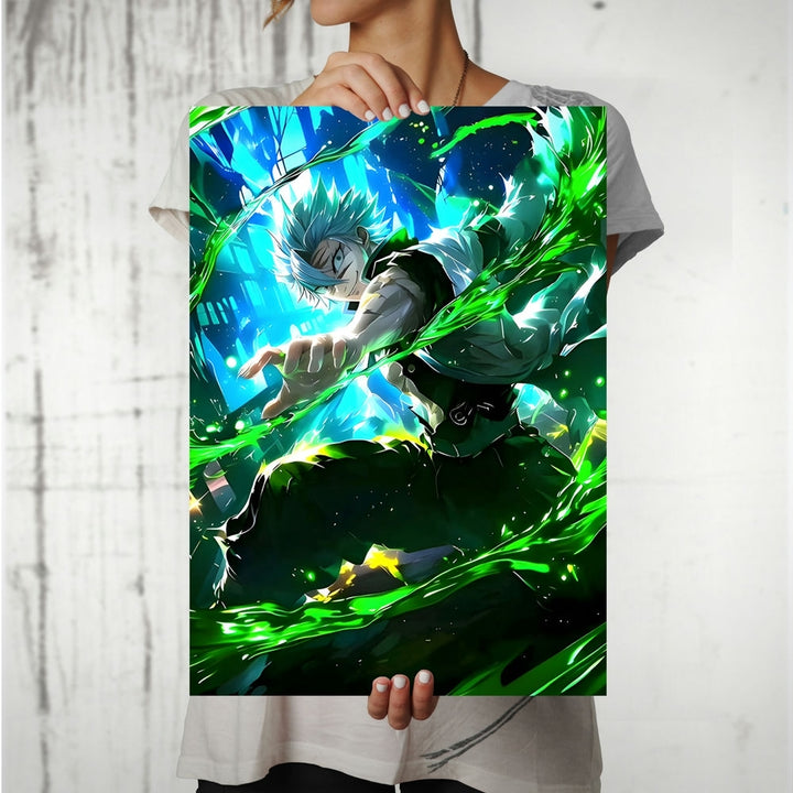 Metal Poster - Anime Demon Slayer DS02