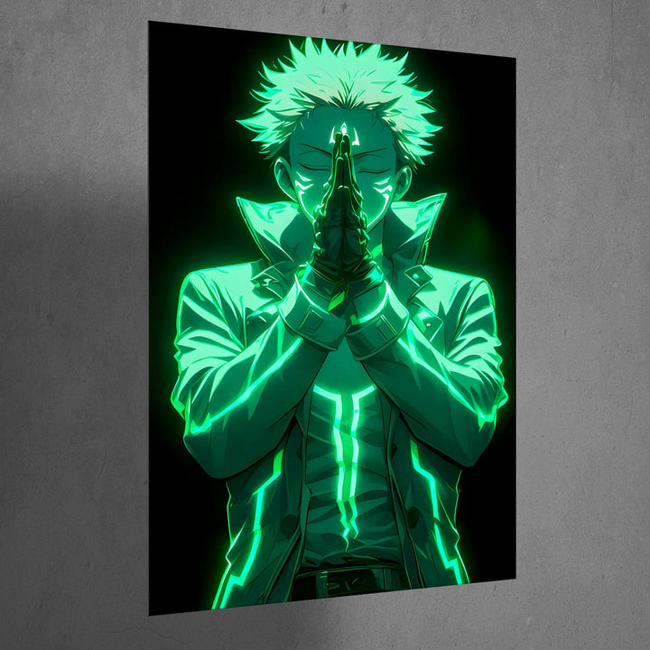 Metal Poster - Anime Sukuna SK03